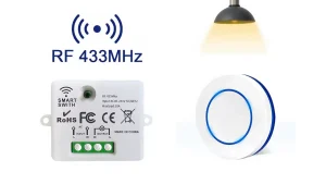 RF 433MHz ΑΣΥΡΜΑΤΟΣ ΔΙΑΚΟΠΤΗΣ ΤΗΛΕΧΕΙΡΙΣΜΟΥ ΦΩΤΟΣ 10Α