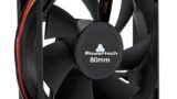POWERTECH ανεμιστήρας PT-155, 80 x 80 x 25mm, 12V, 3pin & 4 βίδες