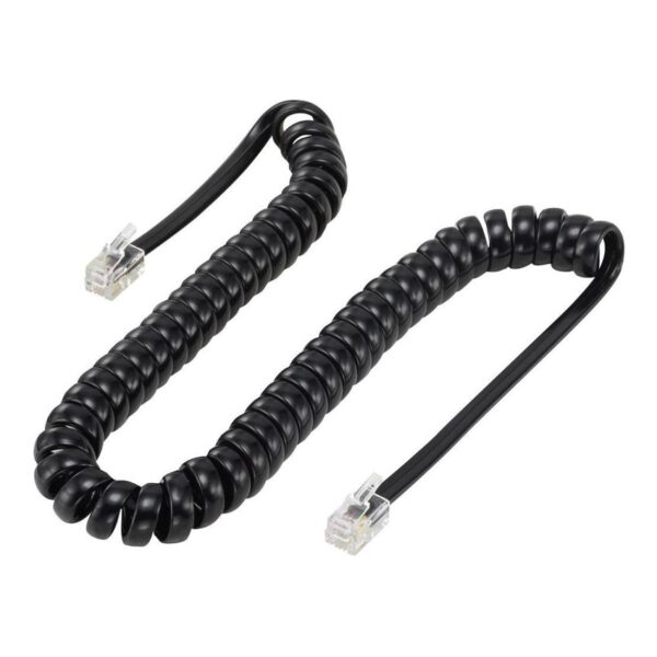 1003202669b057f4c37ec.jpeg POWERTECH καλώδιο τηλεφώνου RJ10 4P4C CAB-T014, Spiral, 2m, μαύρο