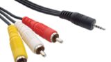 POWERTECH καλώδιο 3x RCA (M) σε jack 3.5mm (M) CAB-R010, 1.5m