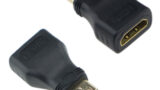POWERTECH αντάπτορας mini HDMI σε HDMI CAB-H025, μαύρος