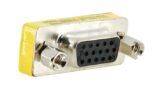 POWERTECH Adapter VGA 15pin θηλυκό σε VGA 15pin θηλυκό CAB-G005