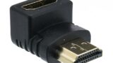 POWERTECH αντάπτορας HDMI CAB-H034, γωνιακός 90°, μαύρος
