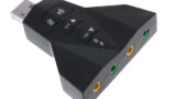 POWERTECH κάρτα ήχου USB CAB-U037, 7.1CH, έξοδος μικρόφωνου & ακουστικού