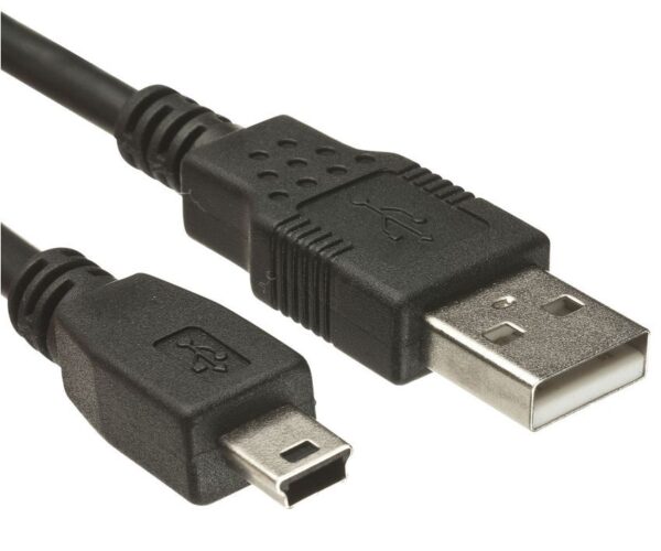 1003202669b0584a1767c.jpeg POWERTECH καλώδιο USB σε USB Mini CAB-U042, copper, 3m, μαύρο