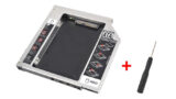 Θήκη σκληρού δίσκου HDD & SSD 2.5" PT-242, SATA, με ύψος 12.7mm