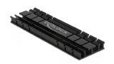 DELOCK Ψύκτρα 70 mm flat για M.2 συσκευές, μαύρη