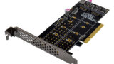 1003202669b06f7692828.jpeg POWERTECH κάρτα επέκτασης PCIe x8 σε 2x M.2 M Key NVMe ST573