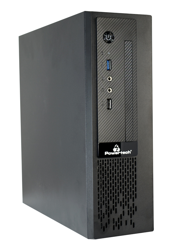 1003202669b06f834b91f.jpeg POWERTECH PC Case PT-1098 με 250W PSU, Mini-ITX, 280x93x290mm, μαύρο