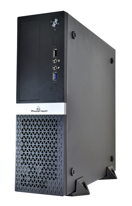 POWERTECH PC DMPC-0156 INTEL CPU i3-12100, 8GB/256GB SSD, Windows 11 Pro