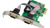 POWERTECH κάρτα επέκτασης PCIe σε 2x RS232 ST37, 115.2Kbps