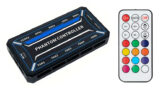 POWERTECH RGB fan controller PCF01-5C με ασύρματο χειριστήριο, 10 connectors
