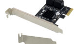 POWERTECH κάρτα επέκτασης PCIe σε 4x SATA III ST561, 6Gbps, 95x69mm