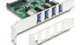 DELOCK κάρτα επέκτασης PCI Express x1 σε 4x USB 89360, 5 Gbps