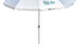 BRUNO ομπρέλα παραλίας αλουμινίου SOL-BAY BRN-0286, 2m, UPF 50+, σκελετός Fiberglass, ρυθμιζόμενη