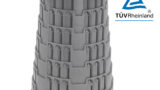 HOME USE πτυσσόμενο καρεκλάκι HUH-0231, αντοχή έως 250kg, 25.5x45cm, γκρι