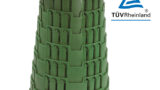 HOME USE πτυσσόμενο καρεκλάκι HUH-0232, αντοχή έως 250kg, 25.5x45cm, πράσινο